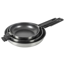 SMART & COMPACT Frying Pan 3pc Set 20cm/24cm/28cm