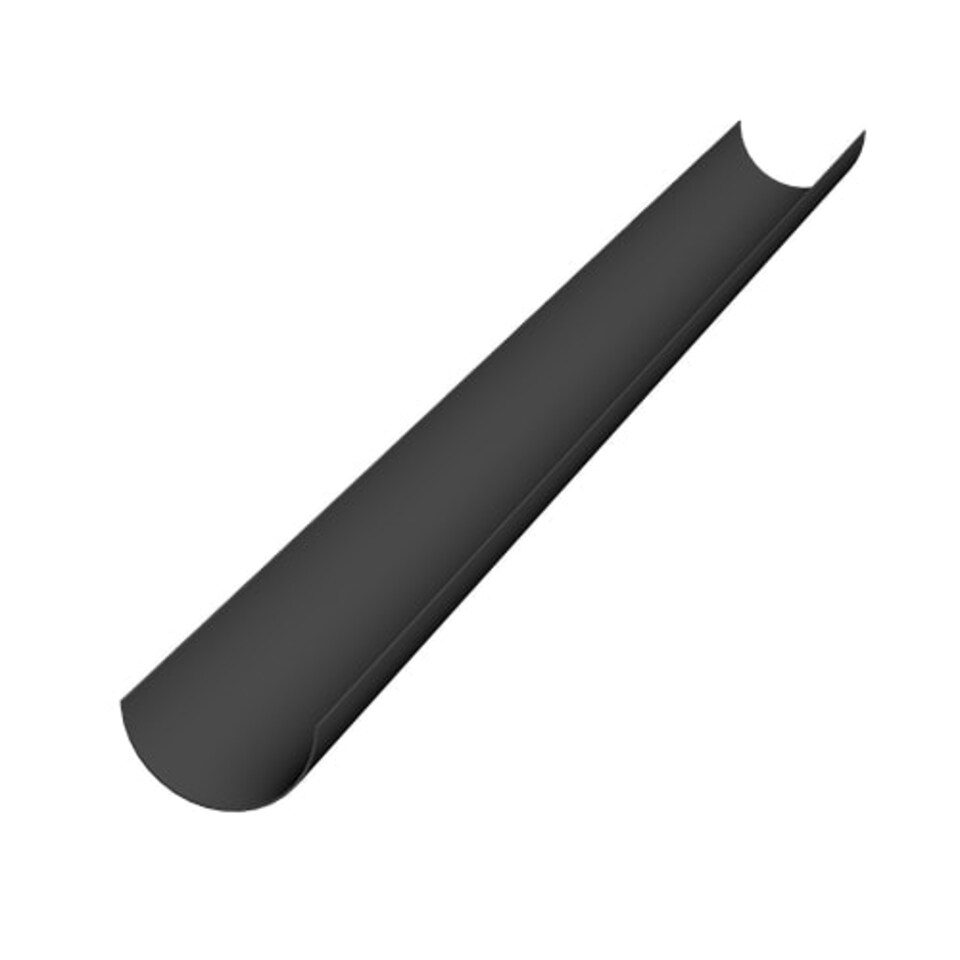 image 1 of FloPlast 20m 170mm XtraFlo Industrial Gutter Kit - Black