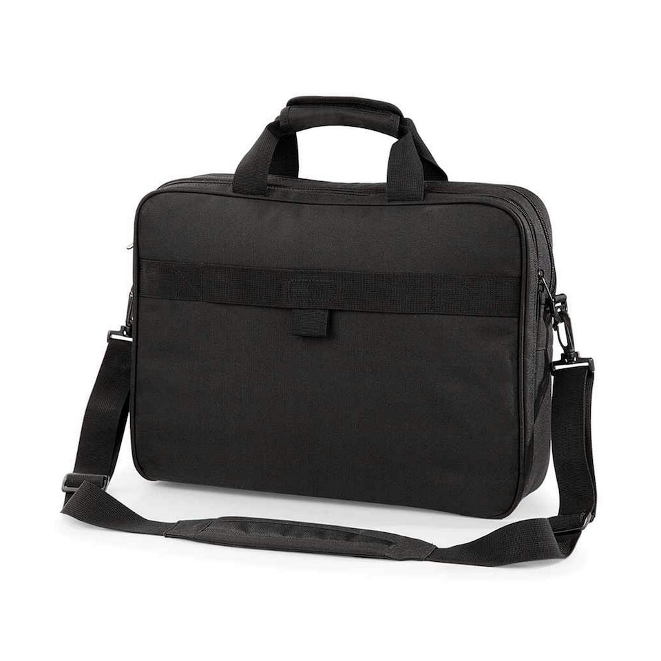 image 1 of Quadra Executive Shoulder Bag - Black - One Size Black
