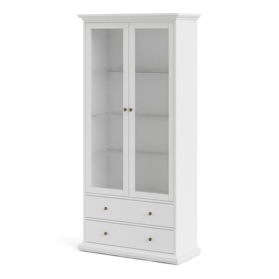 image 1 of Paris China cabinet in White