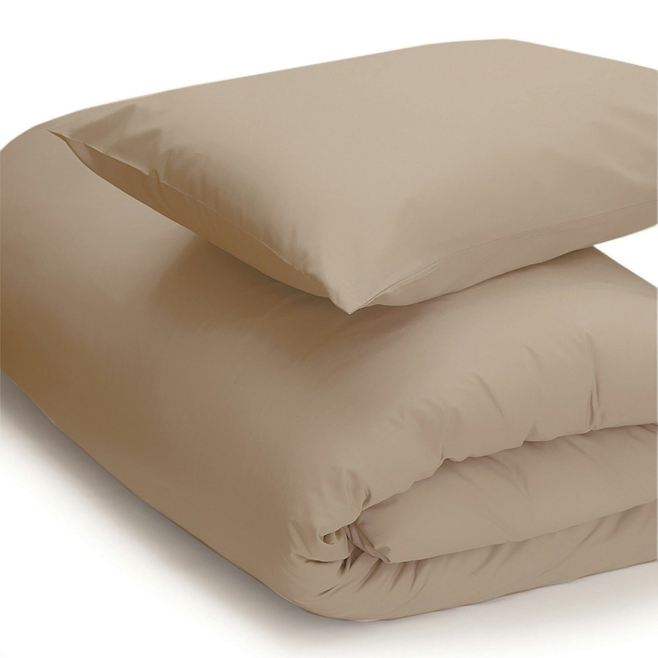 Belledorm Easycare Percale Duvet Cover - Walnut Whip - Single
