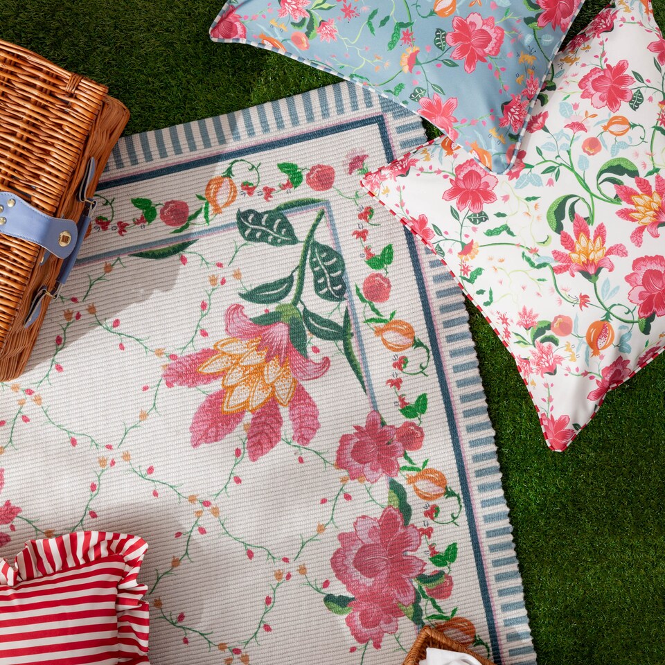 image 1 of Wylder Nature Claudia Floral Outdoor Cushion