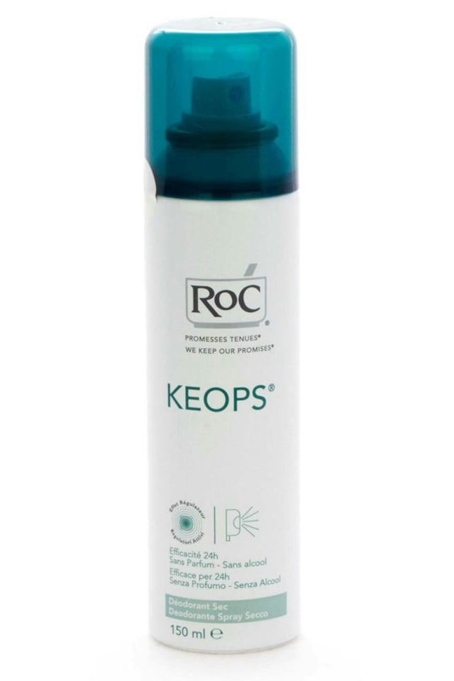 image 1 of RoC Keops Deodorant Spray 150ml 24h Protect