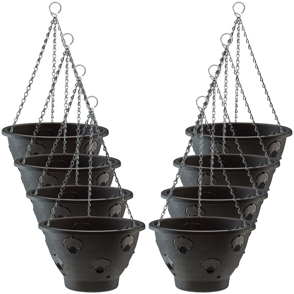 BloomAround Hanging Basket x8 (30cm)