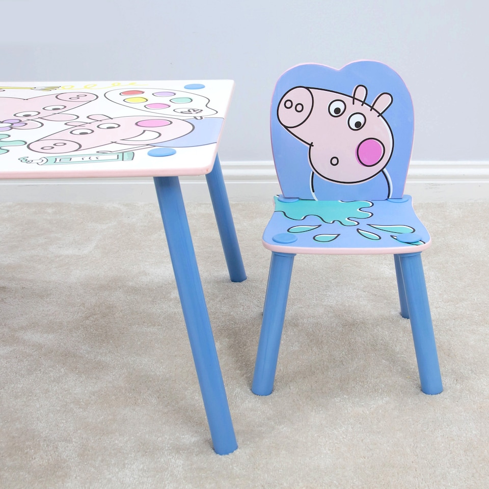 image 1 of Peppa Pig Playful Table And Chairs