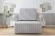 image 1 of Sloomy Madison Silver Naples Bed Frame With 50" Upholstered Headboard 4'6 Double