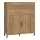 image 1 of Malte Brun Bar Chest in Waterford Oak
