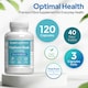 image 3 of Psyllium Husk 2250mg - 120 Capsules