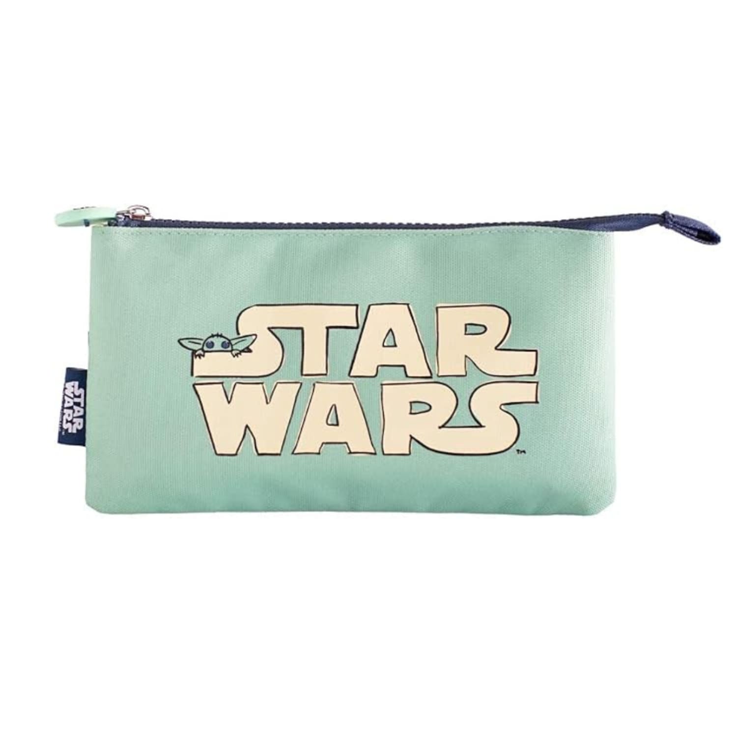 Grupo Erik Star Wars The Mandalorian Triple Pencil Case in Mint