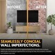 image 8 of NOVECRAFTO Brick & Stone Effect 3D Wall Panels (96cm x 48cm) DIY PVC Plastic Cladding Panels