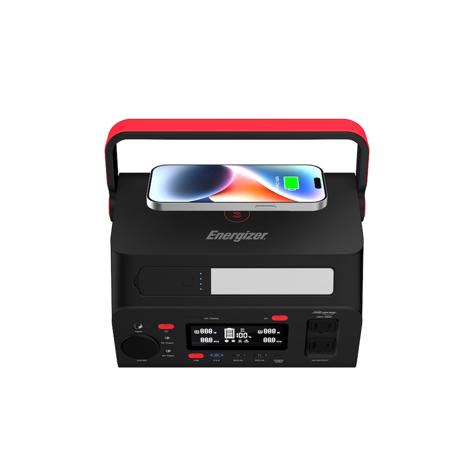 image 1 of Energizer 300Wh Power Station Black