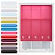 image 1 of FURNISHED Roller Blinds Daylight Square Eyelet Light Filtering Easy Fit Trimmable Window Shade | Pink | Fuchsia