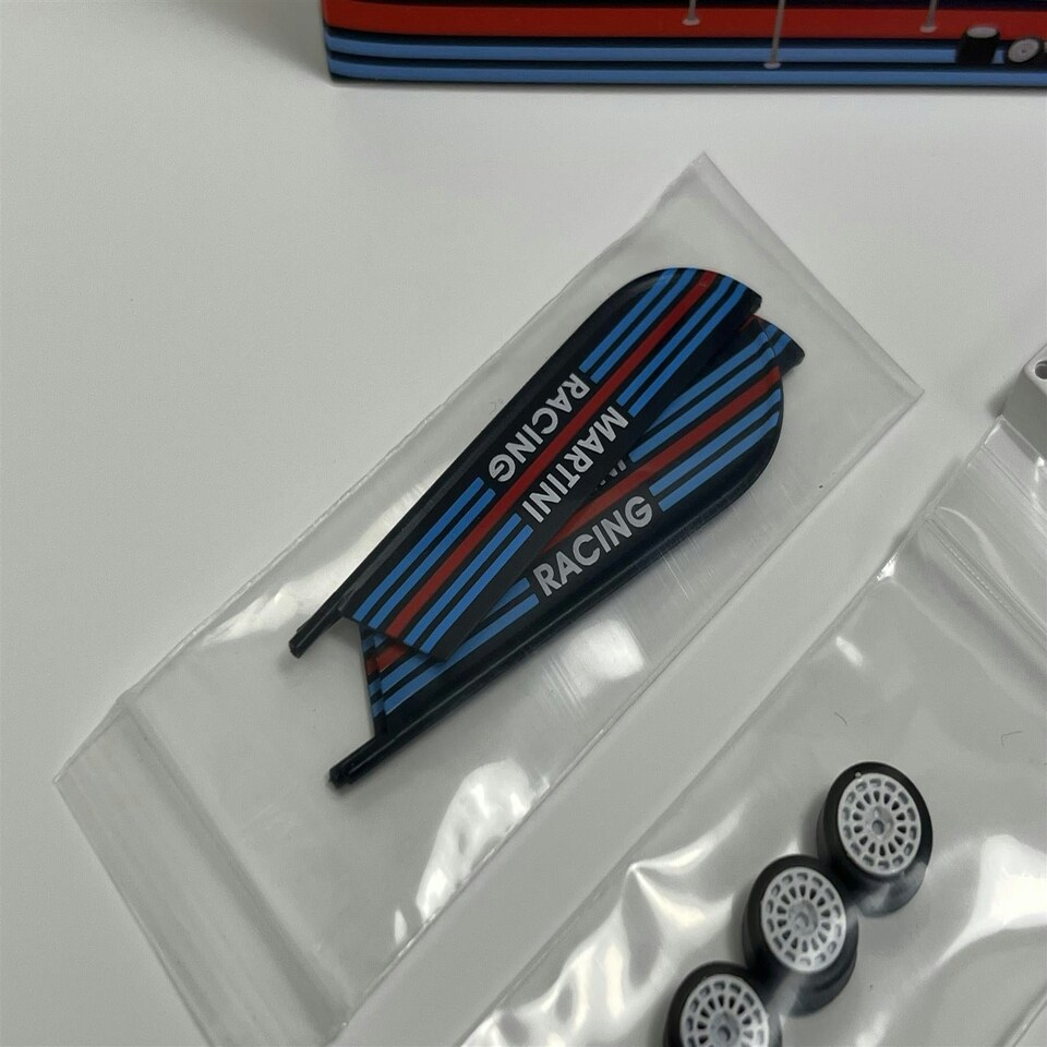 image 1 of Paddock Service Tent Set Martini Racing 1:64 Scale Mini GT MGTAC16