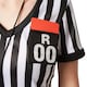 image 4 of Womens Ref Costume | Black | black/white | 2XL | 1