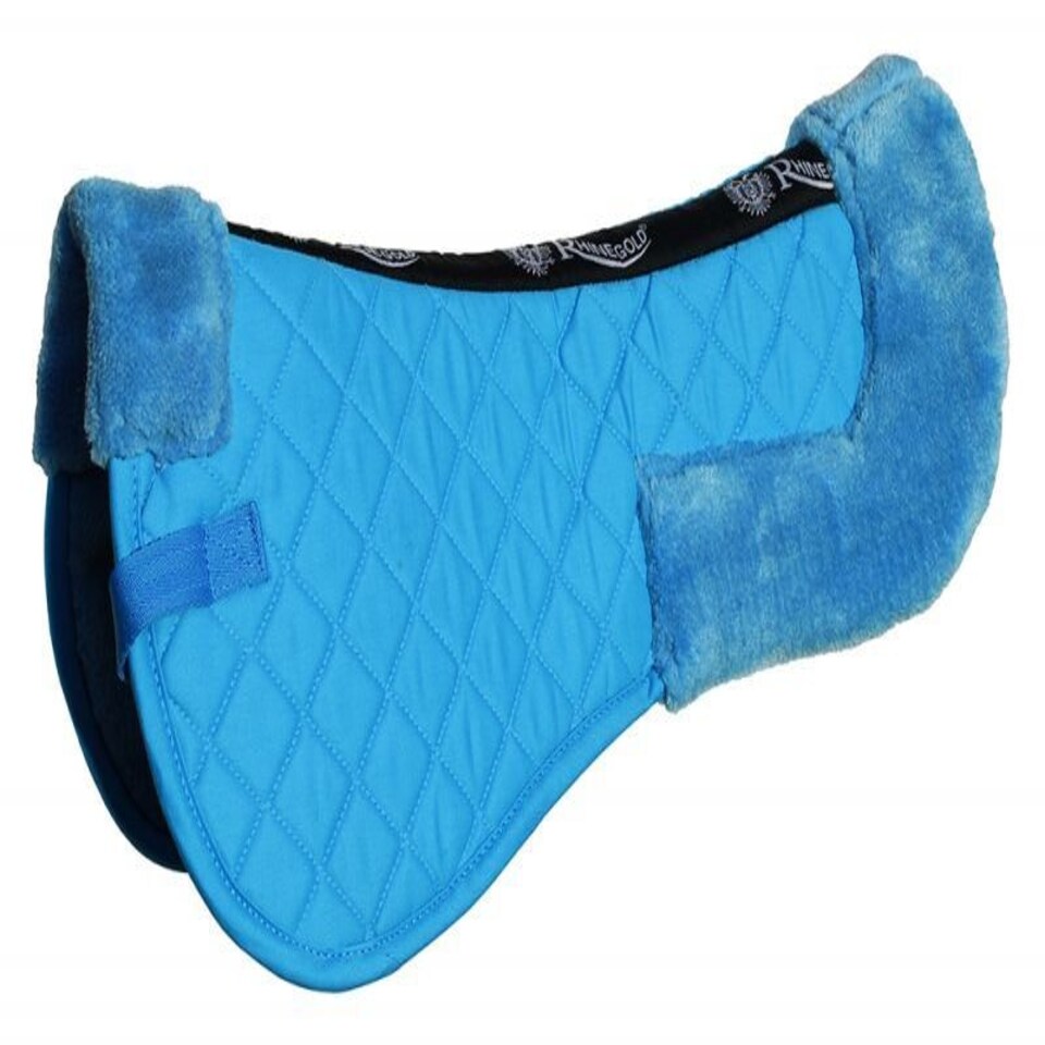 image 1 of Rhinegold Comfort Saddle Pad N/A | Colour: Tangerine
Size: Full