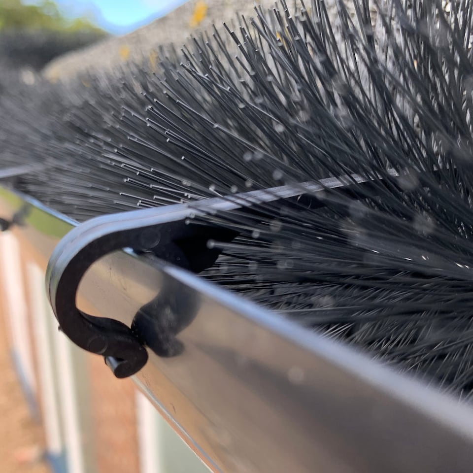 image 1 of Gutter Brush Leaf Guard Fixing Clips (Pack of 20)