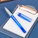 image 2 of Paper Mate Gel Pens - 0.5mm Erasable Ink | Blue | 12