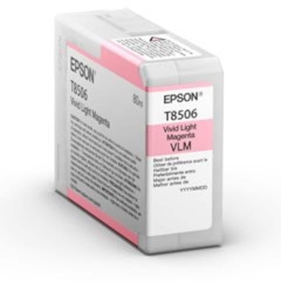 Epson Light Magenta Standard Ink Cartridge 80ml - C13T85060N N/A