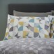 image 2 of Retro Circles Reversible Duvet Cover Set | Yellow | Ochre