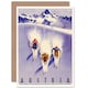 image 1 of Travel Tourism Winter Sport Austria Ski Snow Goodbye Card