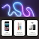 image 4 of ValueLights SMART 3M RGBIC Neon Rope Light