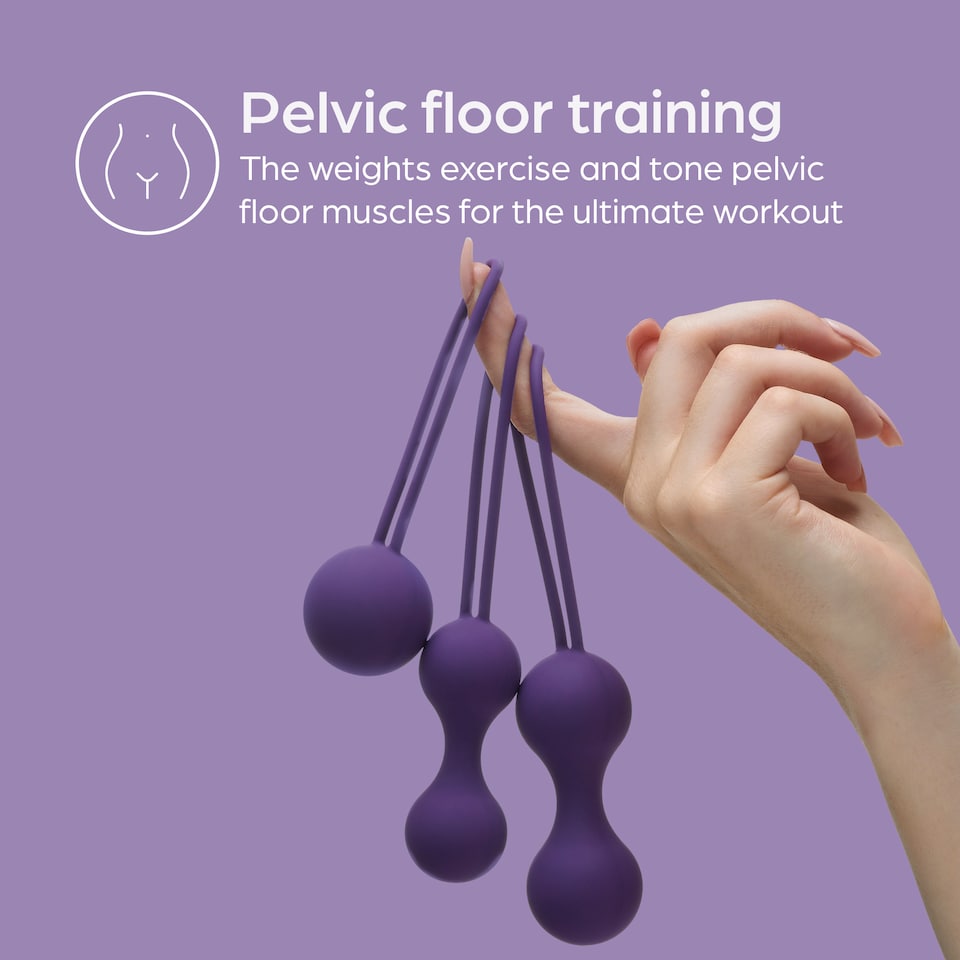 image 1 of So Divine Sensual Kegel Balls - Pelvic Floor Training Set
