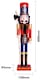 image 2 of 60cm Classic Wooden Nutcracker Soldier
