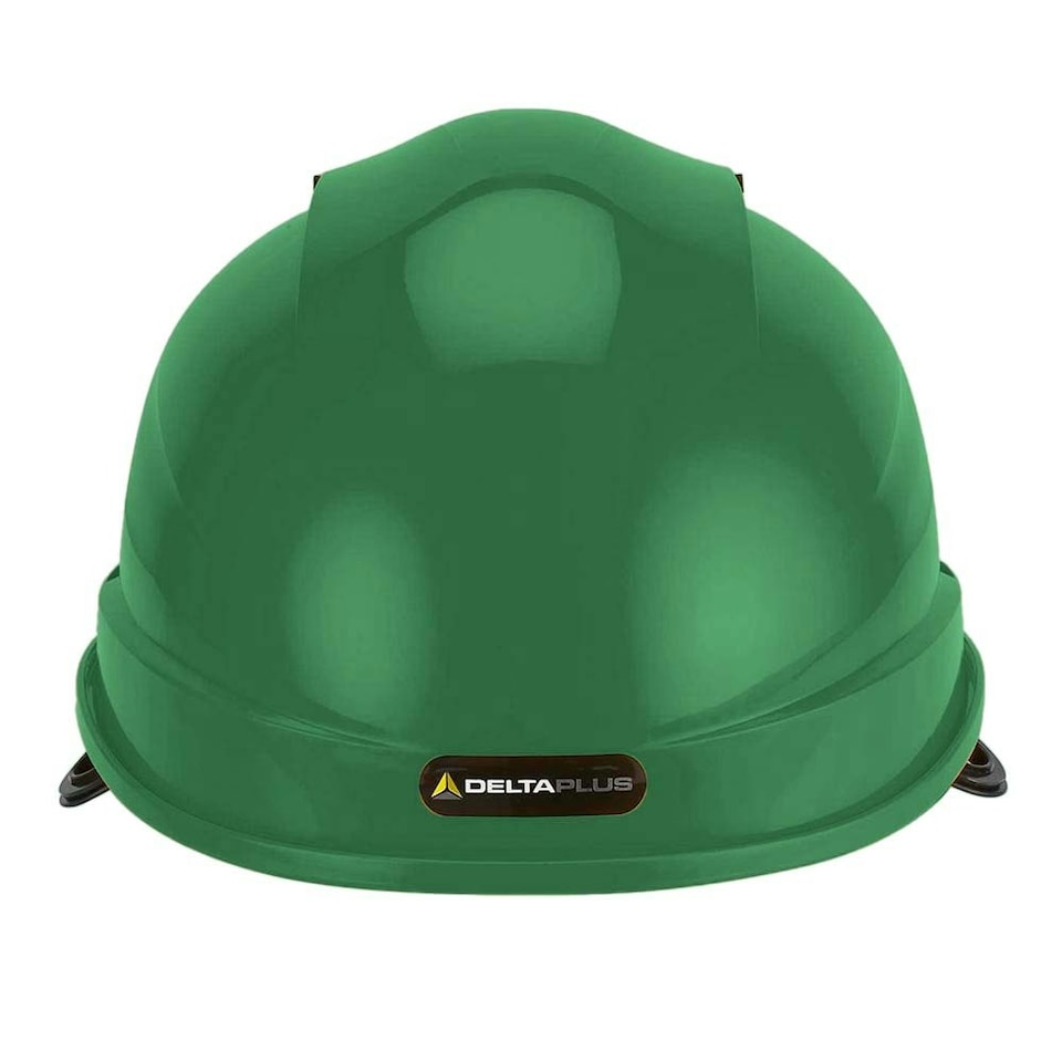 image 1 of Delta Plus Quartz Rotor Ventilated Safety Work Helmet - Green - One Size | Green | One Size