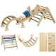 image 9 of AIYAPLAY 5-in-1 Toddler Climbing Frame with Ramp, Arch, for 18-48 Months