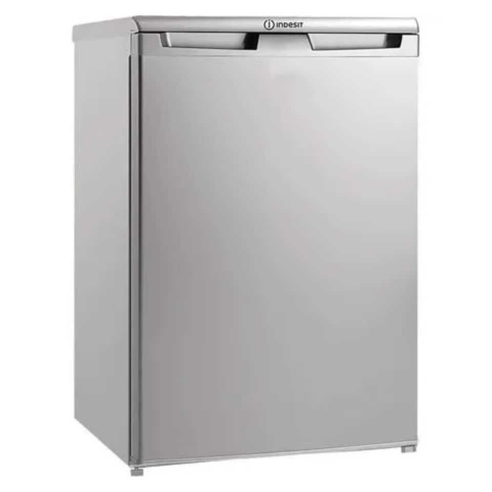 image 1 of Indesit Freestanding Under Counter Fridge, 114 Litre, 84cm, Silver - I55V1112SUK
