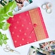 image 1 of Large Sari Fabric Photo Album