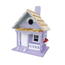 Lilac Cottage Birdhouse Purple | One Size