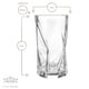 image 3 of Bormioli Rocco Cassiopea Highball Glasses - 480ml - Clear - Pack of 6 | Clear | Clear