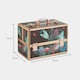 image 4 of BTFY Jungle Print Make Up Case Cosmetic Organiser with Lock | Multi