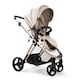 image 4 of Red Kite Push Me Pace i 2 in 1 Travel System with i-Size Car Seat - Latte | Brown | Latte | One Size | 1