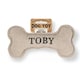image 1 of History & Heraldry Pre-Personalised Squeaky Bone Dog Toy - Toby