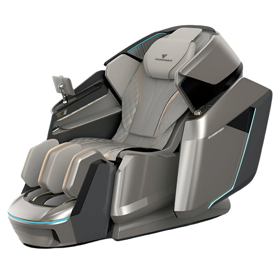 image 1 of RoyalGlide Duo Pro Max AI Massage Chair (RK9500), Grey