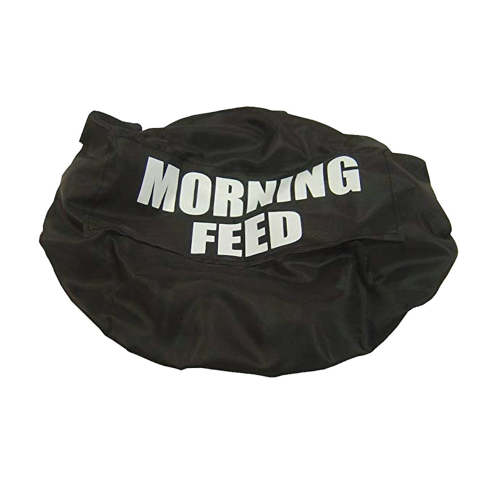 image 1 of Lincoln Morning Feed Bucket Cover - Black - One Size