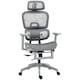 image 1 of HOMCOM Ergonomic Office Chair Swivel Computer Chair with 3D Armrest Grey