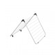 image 2 of Over Bath Clothes Laundry Airer Drying Rack Washing with 10m Drying Space