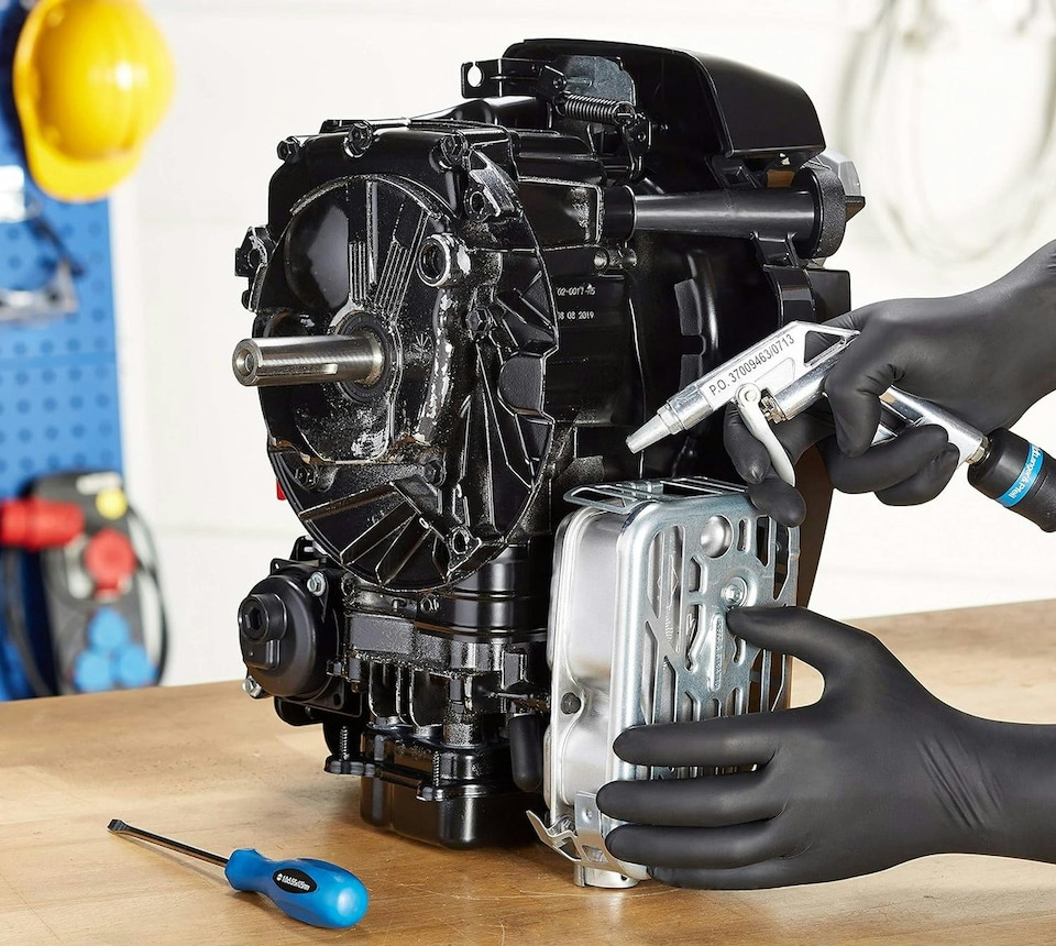 image 1 of Touchguard Black Sensitive Nitrile Gloves - Box of 100