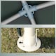 image 7 of Outsunny Garden Gazebo Marquee Party Tent Wedding Canopy Patio Green 2.7 x 2.7m