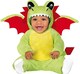 image 2 of Fancy Dress Child Red & Green Dragon Costume - 12-18 m