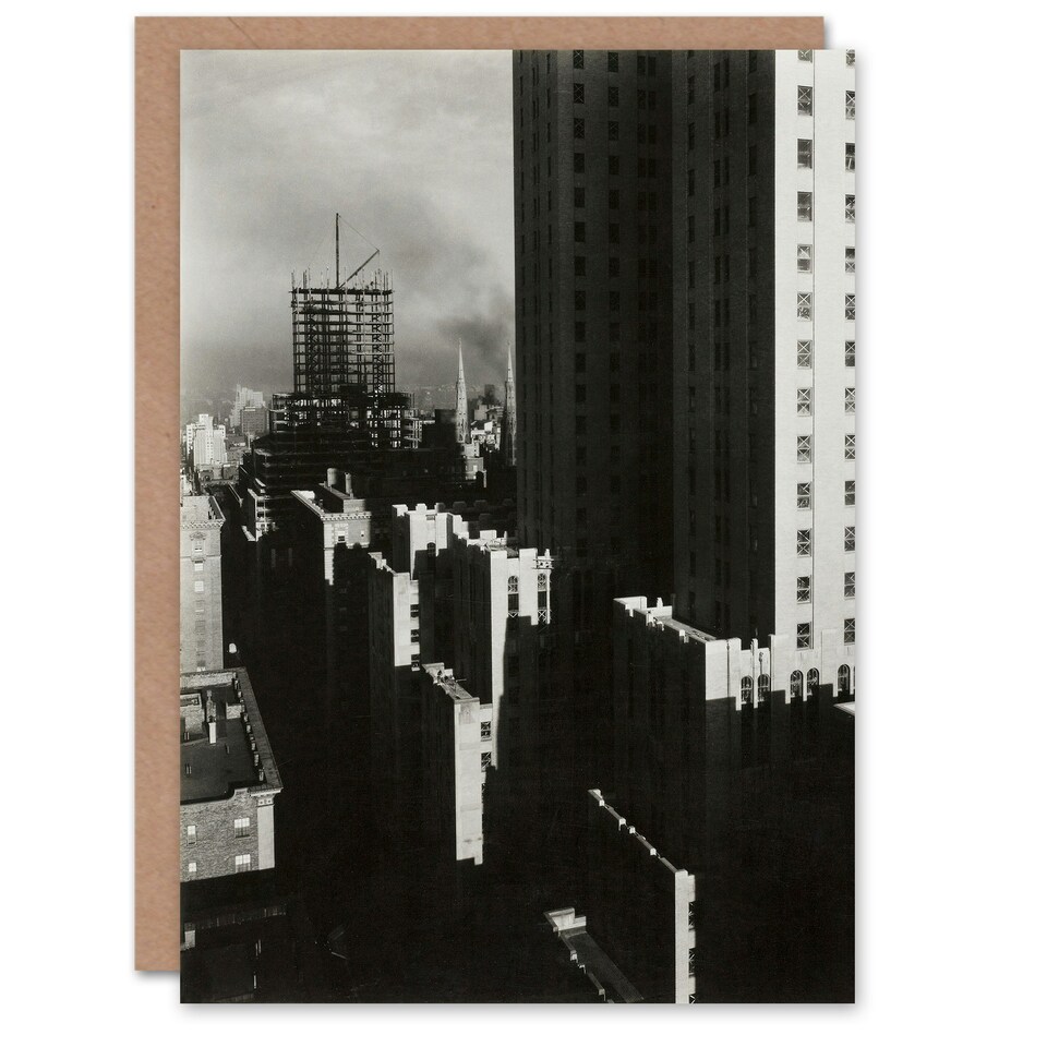 image 1 of Alfred Stieglitz Art Card View from the Shelton New York Cityscape