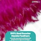 image 5 of Trimming Shop 2M Rooster Hackle Feather Fringe Trim for Creative Projects