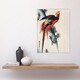 image 4 of Pheasant and Small Pine Vintage Japan Wall Art Print Hiroshige 18x24"