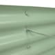 image 5 of Harbour Housewares Raised Garden Beds - 2x Green Rounded Bottomless Metal Raised Galvanised Steel Planter Box 180 x 90cm