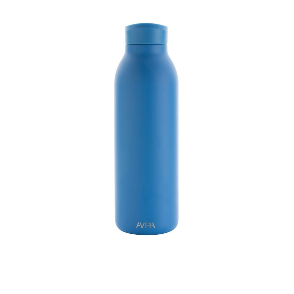 image 1 of Avira Avior Recycled Stainless Steel 500ml Water Bottle - Blue - One Size Blue | One Size