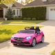image 9 of AIYAPLAY Benz SLC 300 Licensed 12V Electric Car for Kids, Kids' Electric Ride on with Parental Remote, Music Lights, Suspension Wheels for 3-6 Years, Pink