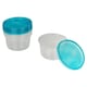 image 7 of 100 Pc Reusable Plastic Food Storage Boxes Containers Lid Microwave Freezer Safe